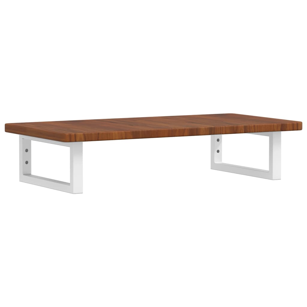 badeværelseshylde stål og massivt egetræ