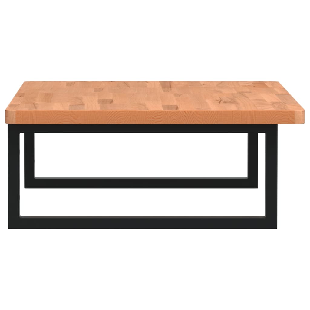 badeværelseshylde stål og massivt bøgetræ