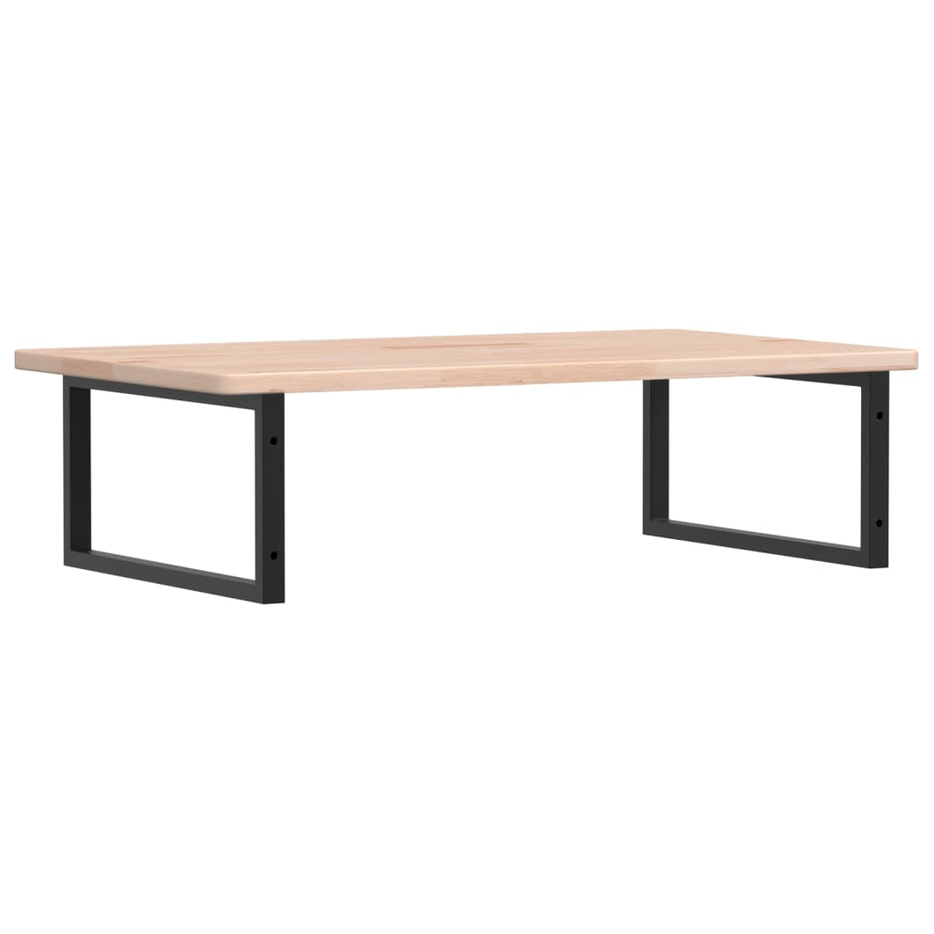 badeværelseshylde stål og massivt egetræ