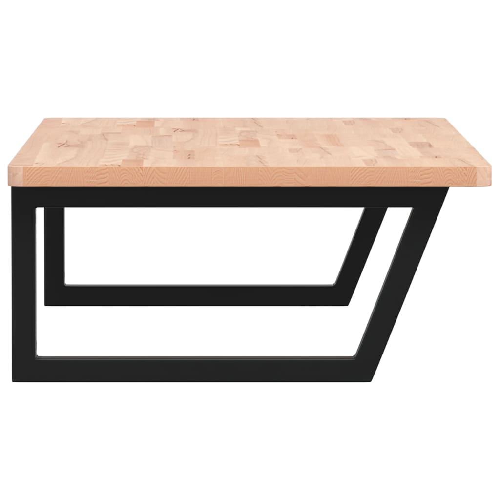 badeværelseshylde stål og massivt bøgetræ