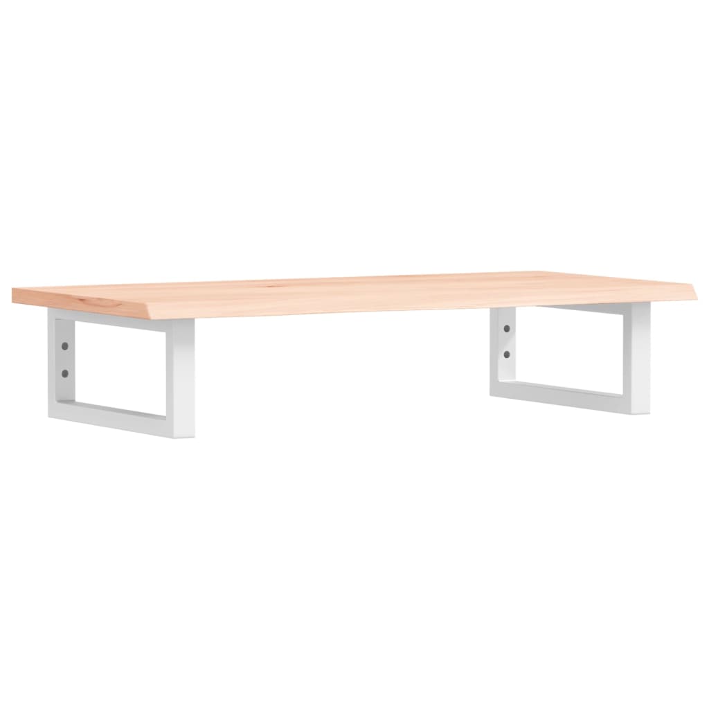 badeværelseshylde stål og massivt egetræ