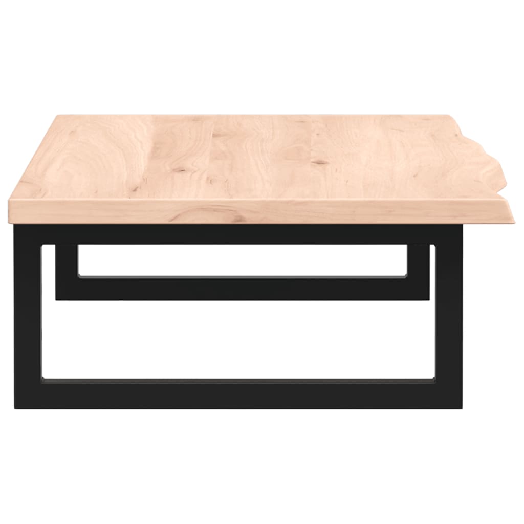 badeværelseshylde stål og massivt egetræ