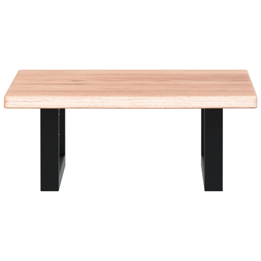 badeværelseshylde stål og massivt egetræ