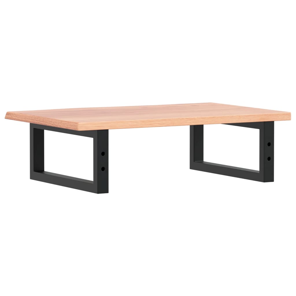 badeværelseshylde stål og massivt egetræ