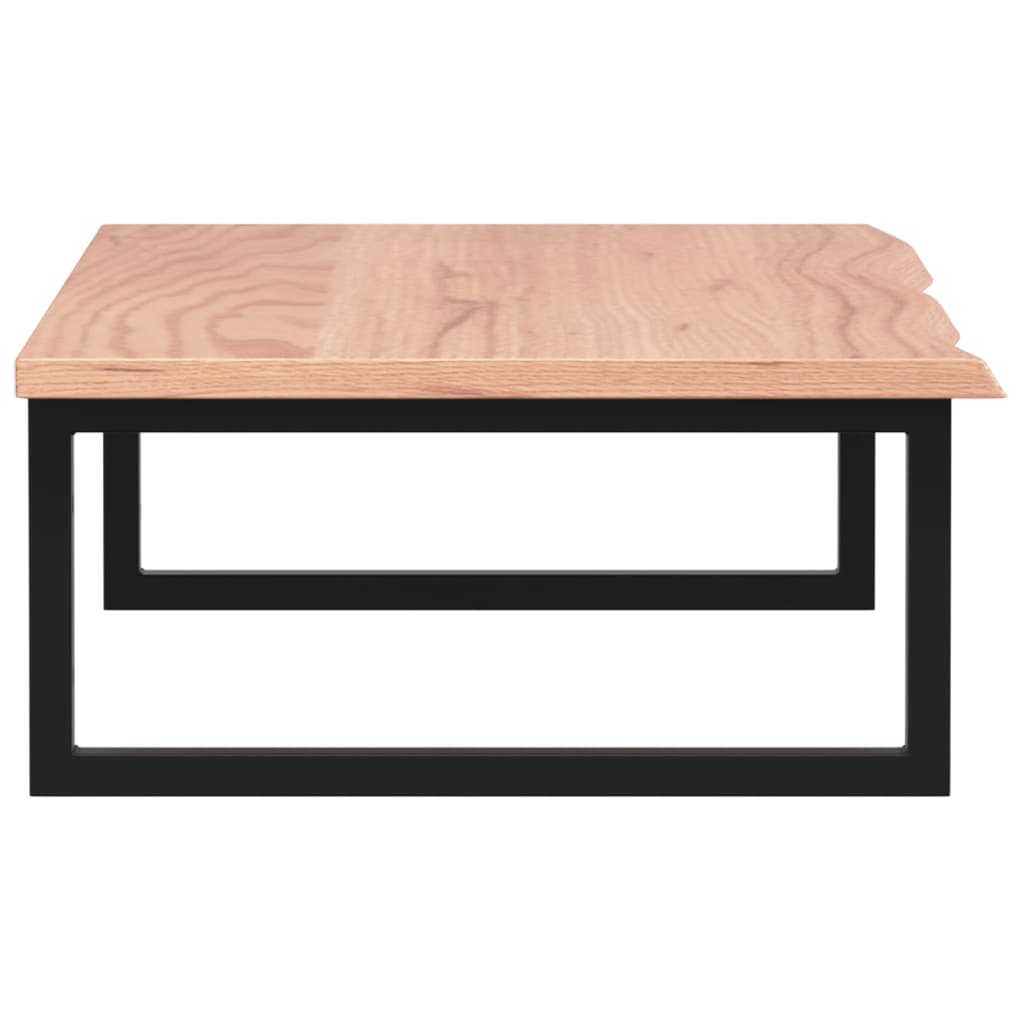 badeværelseshylde stål og massivt egetræ