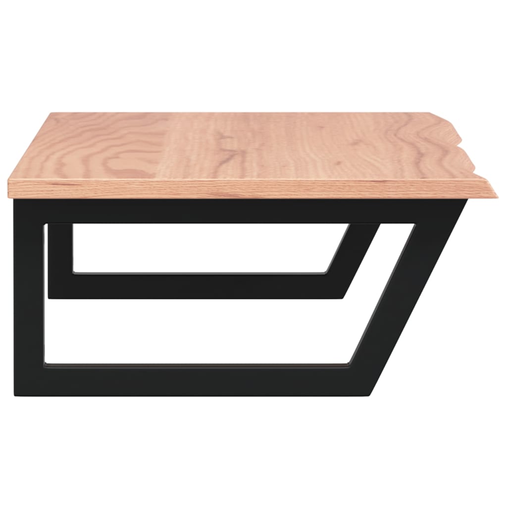 badeværelseshylde stål og massivt egetræ