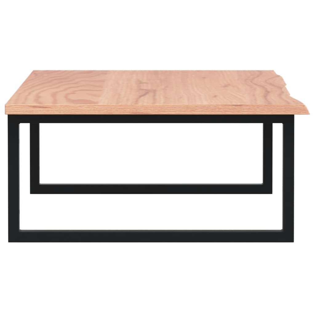 badeværelseshylde stål og massivt egetræ