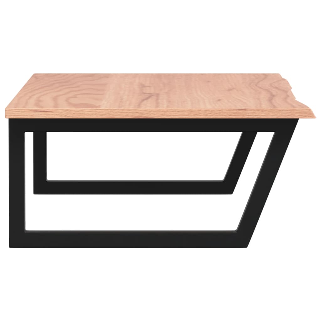 badeværelseshylde stål og massivt egetræ