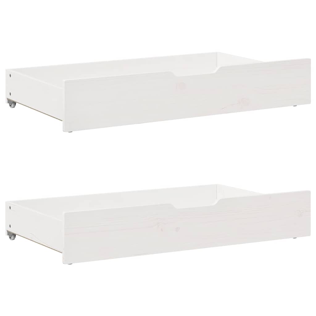 daybed med skuffer 90x200 cm massivt fyrretræ