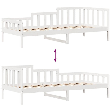 daybed med skuffer 90x190 cm massivt fyrretræ