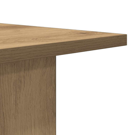 højtalerstativer 2stk. 30x30x95cm konstrueret træ egetræsfarve