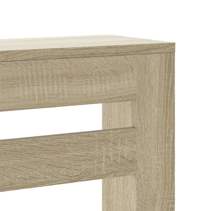 Radiatorcover Sonoma-eg 78 x 20 x 82 cm Konstrueret træ
