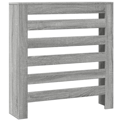 Radiatorcover Grå Sonoma 78 x 20 x 82 cm Konstrueret træ