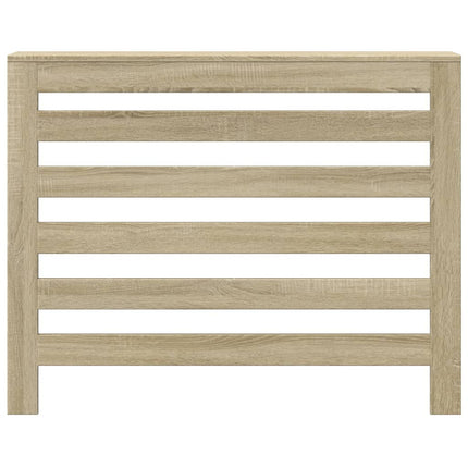 radiatorskjuler 104x20x82 cm konstrueret træ sonoma-eg