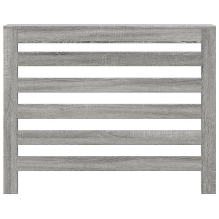 Radiatorcover Grå Sonoma 104 x 20 x 82 cm Konstrueret træ