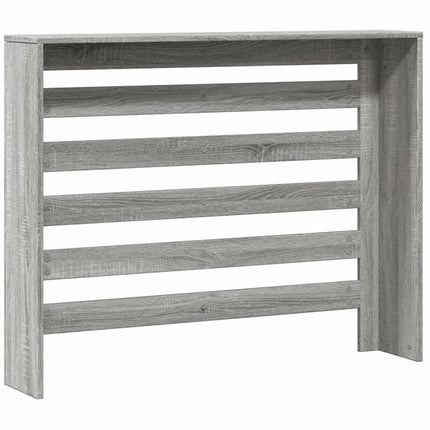 Radiatorcover Grå Sonoma 104 x 20 x 82 cm Konstrueret træ