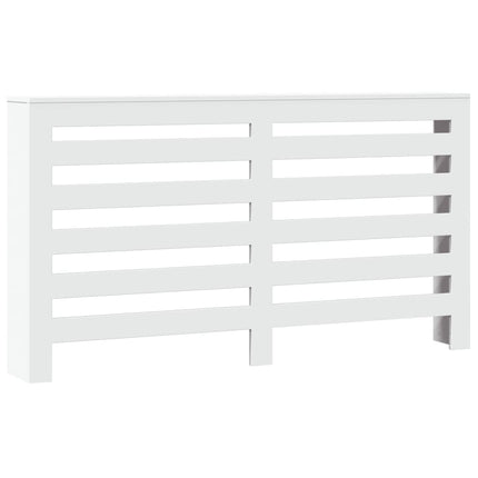 radiatorskjuler 149x20x82 cm konstrueret træ hvid