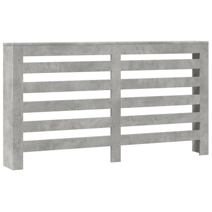 Radiatorcover Betongrå 149 x 20 x 82 cm Konstrueret træ