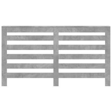Radiatorcover Betongrå 149 x 20 x 82 cm Konstrueret træ