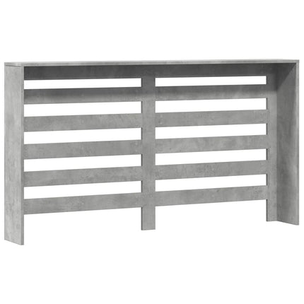 Radiatorcover Betongrå 149 x 20 x 82 cm Konstrueret træ