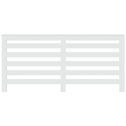 Radiatorcover Hvid 175 x 20 x 82 cm Konstrueret træ