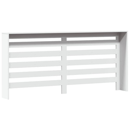 Radiatorcover Hvid 175 x 20 x 82 cm Konstrueret træ