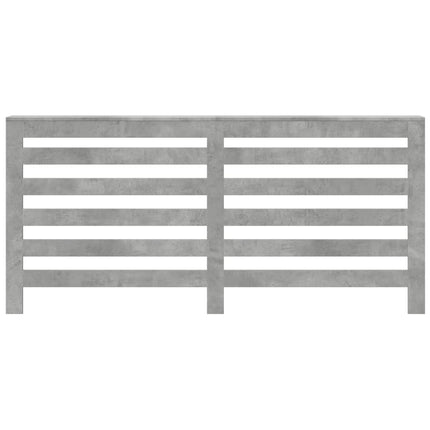 Radiatorcover Betongrå 175 x 20 x 82 cm Konstrueret træ