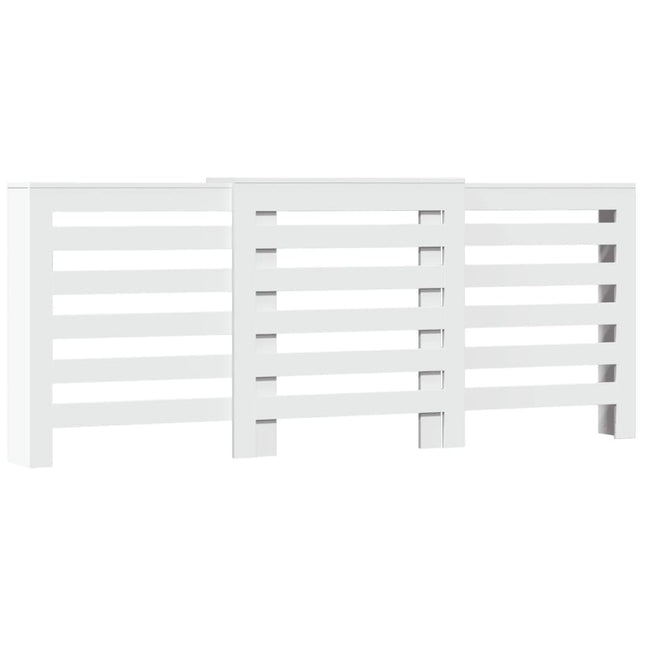 radiatorskjuler 205x21,5x83,5 cm konstrueret træ hvid