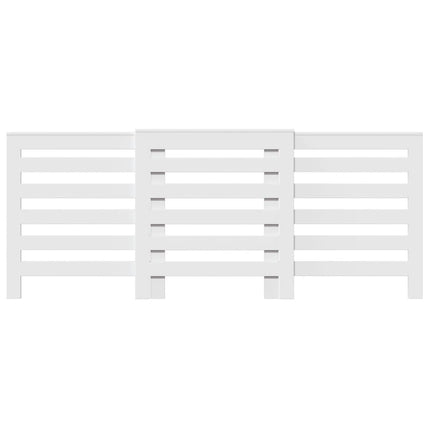 Radiatorcover Hvid 205 x 21,5 x 83,5 cm Konstrueret træ