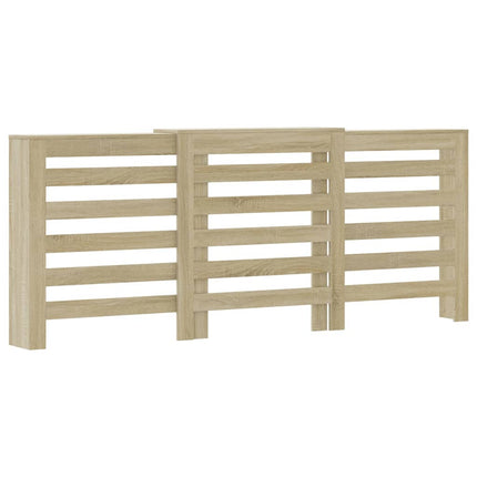 Radiatorcover Sonoma-eg 205 x 21,5 x 83,5 cm Konstrueret træ
