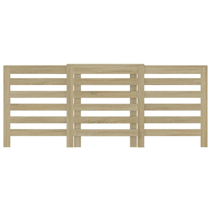 Radiatorcover Sonoma-eg 205 x 21,5 x 83,5 cm Konstrueret træ