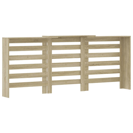 Radiatorcover Sonoma-eg 205 x 21,5 x 83,5 cm Konstrueret træ