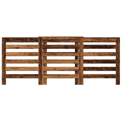 Radiatorcover Gammelt træ 205 x 21,5 x 83,5 cm Konstrueret træ