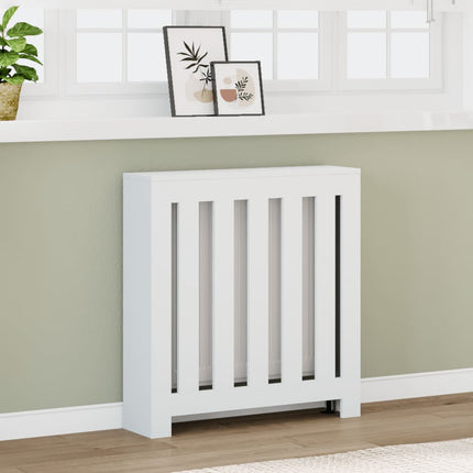Radiatorcover Hvid 78 x 20 x 82 cm Konstrueret træ