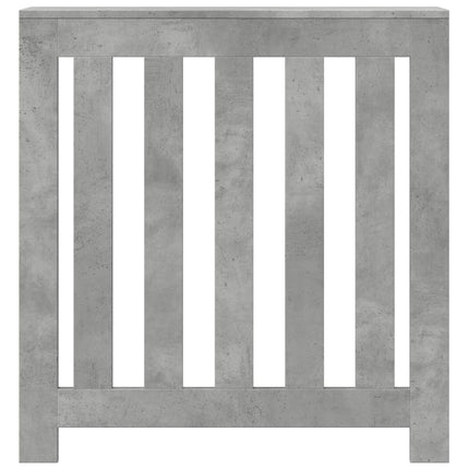 Radiatorcover Betongrå 78 x 20 x 82 cm Konstrueret træ