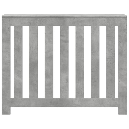 Radiatorcover Betongrå 104 x 20 x 82 cm Konstrueret træ