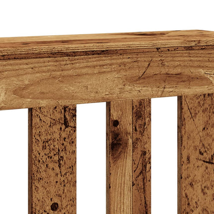 Radiatorcover Gammelt træ 104 x 20 x 82 cm Konstrueret træ