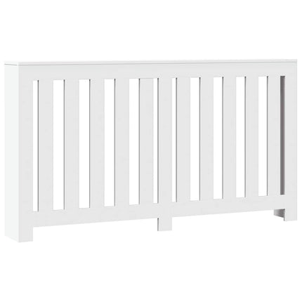 radiatorskjuler 149x20x82 cm konstrueret træ hvid