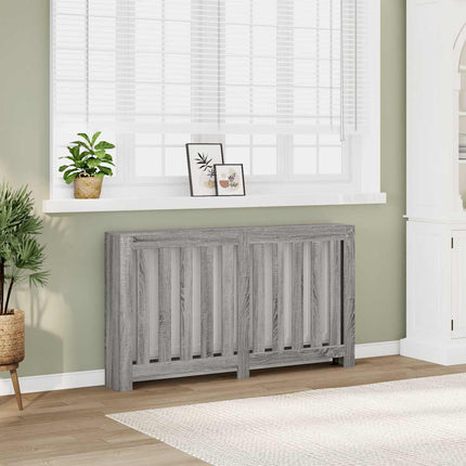Radiatorcover Grå Sonoma 149 x 20 x 82 cm Konstrueret træ