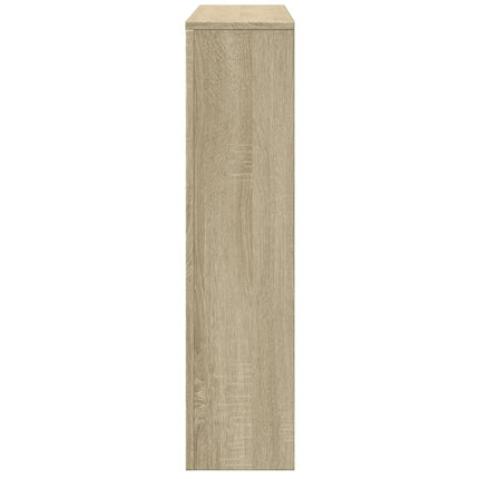 Radiatorcover Sonoma-eg 175 x 20 x 82 cm Konstrueret træ