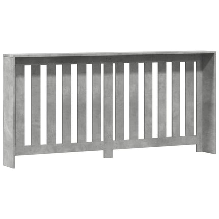 Radiatorcover Betongrå 175 x 20 x 82 cm Konstrueret træ