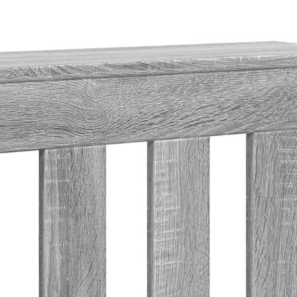 Radiatorcover Grå Sonoma 175 x 20 x 82 cm Konstrueret træ