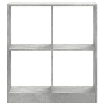 skab 68,5x32x75 cm konstrueret træ betongrå