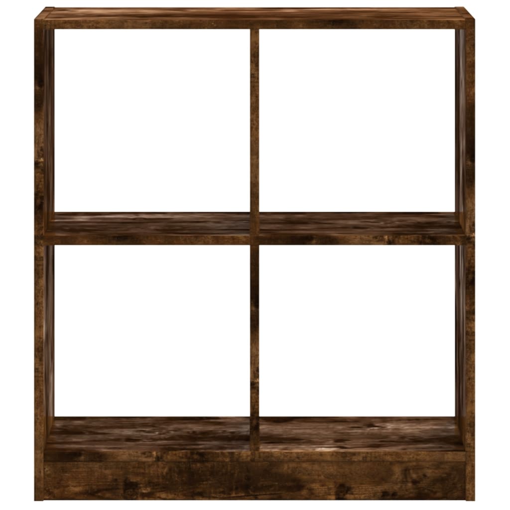 skab 68,5x32x75 cm konstrueret træ røget egetræ