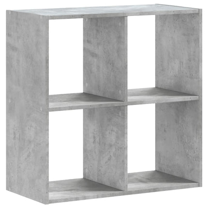 skab 68,5x32x68,5 cm konstrueret træ betongrå