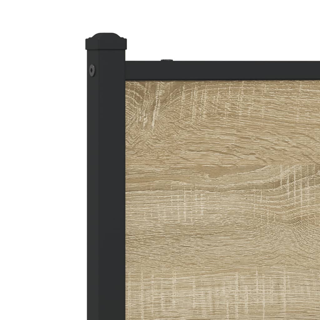 sengeramme uden madras 80x200 cm metal sonoma-eg