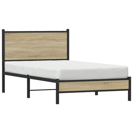 sengeramme uden madras 107x203 cm metal sonoma-eg