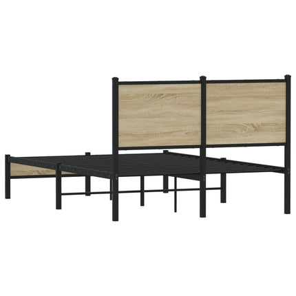 sengeramme uden madras 120x200 cm metal sonoma-eg