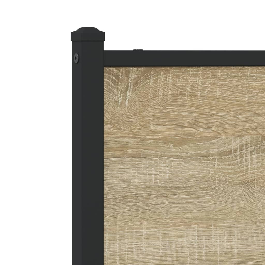 sengeramme uden madras 100x200 cm metal sonoma-eg