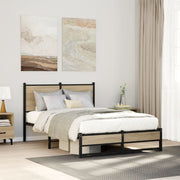 sengeramme uden madras 120x190 cm metal sonoma-eg